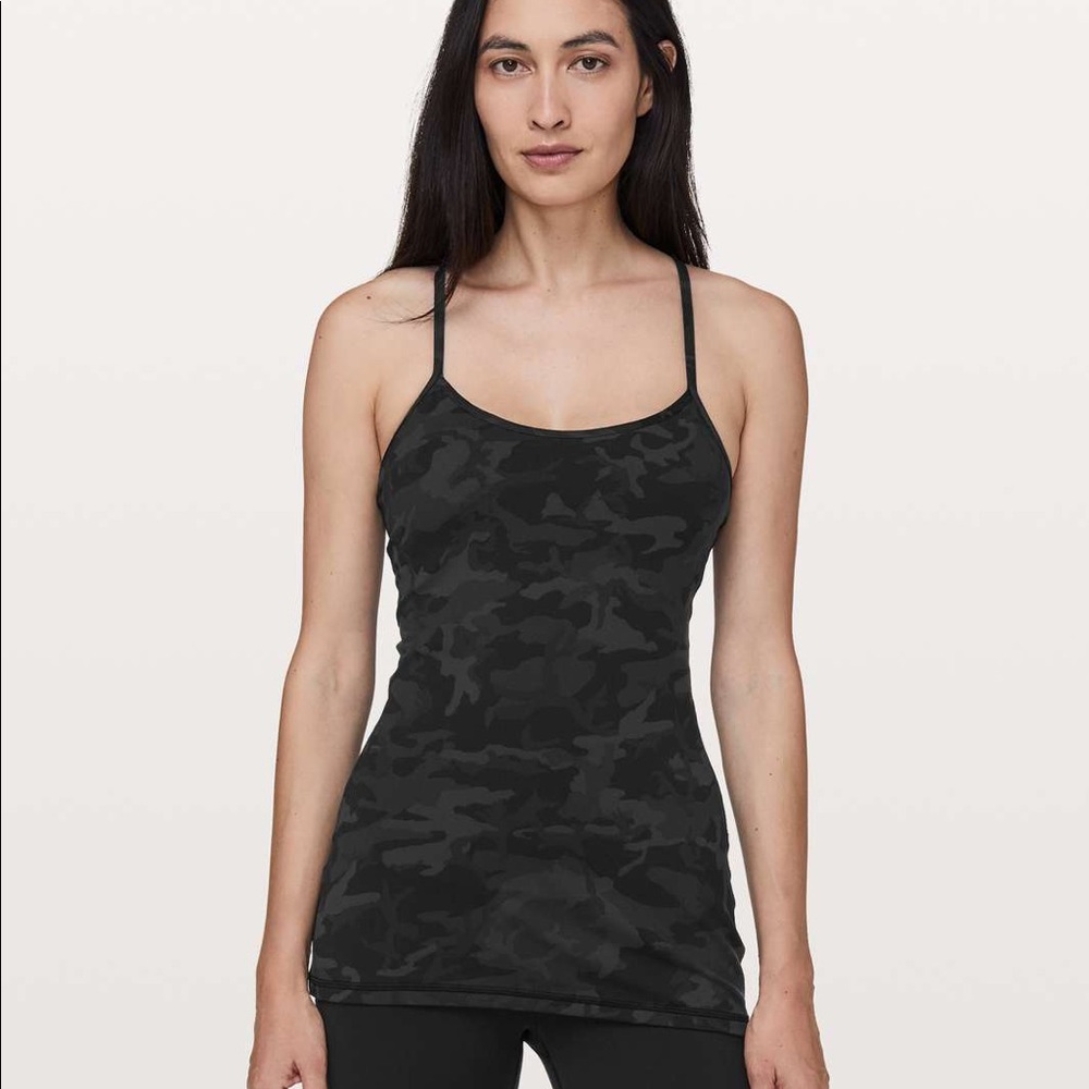Lululemon Camo Power Y Tank